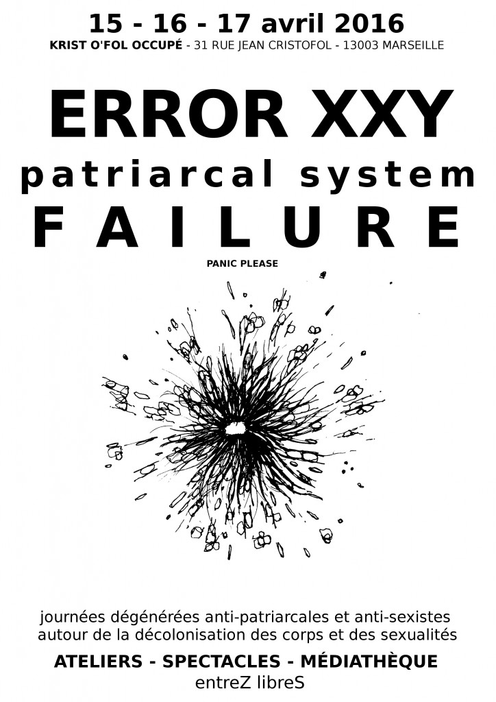 Affiche Patriarcal System Failure